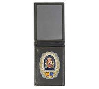Cartera + Placa Ministerio del Interior - Périto Judicial | Cartera de Polipiel identificativa con Chapa/Insignia para decoración, coleccionismo y atrezzo