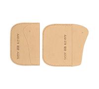 Cartera Plantilla de acrílico Monedero DIY Hecho a mano Patrón de cuero duradero Molde Artesanía para proyectos de costura de peletería Material acrílico Paquete de 2