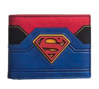 Cartera plegable de goma con insignia de Superman
