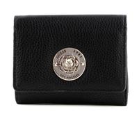 Cartera textil guess belle pequeña color negro diseño elegante y fun