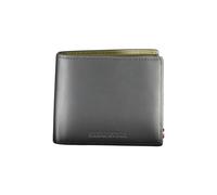 Cartera Tommy Hilfiger de piel negra moderna