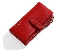 Carteras Cartera Cartera De Cuero De Pu for Mujer Monederos Largos Plegables Bolsillo con Cremallera Plegable Monederos Portátiles Titular De La Tarjeta Unisex Resistente Al Desgarro Durable ( Color :