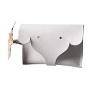 Carteras Cartera Cartera de cuero manual Tarjetero de identificación de gran capacidad Monederos de bolsillo for monedas de moda unisex Resistente a desgarros Moda ( Color : Blanc , Size : 3.3*4.7in )