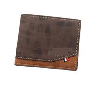 Carteras Cortas for Hombre, Monedero clásico Delgado con Bolsillo for Fotos, Cartera pequeña for, monederos de Cuero Esmerilado for Tarjetas para Hombres(Color2)