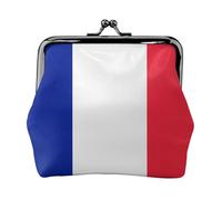 Carteras de bandera francesa para mujer, monedero para mujer, cartera pequeña para mujer, adecuada para mujer, elegante y personalizada, Negro -, Talla única, Art Deco