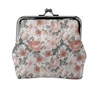 Carteras de la Torre Eiffel de París para mujer, monedero para mujer, cartera pequeña para mujer, adecuada para mujer, elegante y personalizada, Negro -, Talla única, Art Deco