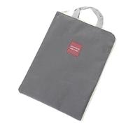Carteras de lona con 4 cremalleras impermeables para almacenamiento de documentos para el hogar u oficina, documentos, bolsas con cremallera, bolsa de documentos