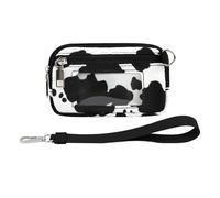 Carteras De Muñeca Para Mujeres, Portatarjetas De Crédito Para Viajes - Cartera Compacto Para Mujer Con Pulsera Desmontable | Cartera Pequeña Para Identificación, Llaves, Permiso De Condu, Black And