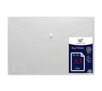 Carteras de plástico transparente A3, carpetas de sobres transparentes para documentos escolares, carpeta de documentos escolares, bolsillos de transporte, carpeta de plástico, carpeta de oficina,
