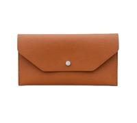 Carteras finas tipo sobre, cartera delgada de piel sintética, elegante para mujer, estilo sobre, para uso diario, Brown, Refer to description, Unisex