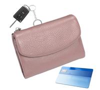 Carteras genéricas de Piel para Mujer, Cartera pequeña para de Bolsillo con Cremallera, Tipo Cartera Resistente al Agua, Regalo para Esposa Hermana y Novia, mamá y Seres Queridos, Rosa