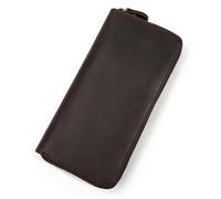 Carteras Hombre Cartera Larga for Hombre, de Cuero, for Negocios, con Tarjetero, Tipo sobre
