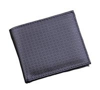 Carteras para hombre Cartera de negocios para hombre Monedero de cuero Monedero re Monedero de cuero Monedero con bolsillos para tarjetas de crédito y documentos de identidad Monedero (café)