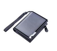 Carteras Para Hombre Cartera Hombre Cartera De Piel Con Monedero Wallets for Men Card Wallet La Billeteras Pequeñas El Día Del Padre Dia Do Pai Goma Elastica Marron Compacta Cadena Porta Moedas Homem