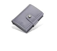 Carteras para hombre Carteras para tarjetas para hombre Carteras para tarjetas pequeñas con cierre personalizado con nombre gratuito Carteras de cuero mini delgadas Carteras para hombre de calidad