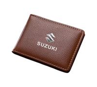 Carteras para Hombre para Suzuki Celerio 2014-2023, Cartera Hombre de Cuero, Billeteras para Hombre, Tarjetero para Documentos de Coche Carné de Conducir Accessories,D