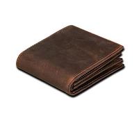 Carteras para Hombres Carteras Hechas a Mano para Hombres Monederos Carteras Cortas (Color : A Size : One Size)