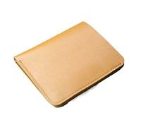 Carteras para Mujer Cuero Genuino Hombres jóvenes Cartera pequeña Titular de la Tarjeta Diseñador de Lujo Carteras estándar Cortas Bolsa de Dinero Delgada Informal Monedero Minimalista (Color: