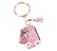 Carteras pequeñas florales, carteras pequeñas mujer florales, cartera porta documentos, porta tarjetas fina y de viaje, cartera y, portátil multiusos, llavero de do, Io, riferimento alla