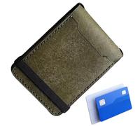 Carteras plegables de cuero para hombre, tarjetero pequeño, cartera delgada, para viajes diarios, compras, viajes por carretera, salidas informales, cumpleaños, negocios, c, Refer to description