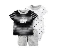Carter's Baby Boys' 3-Piece Printed Short Set 3 Months