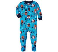 Carter's Baby Boys' Graphic Footie 323g016, Pirate Monster, 12 Months