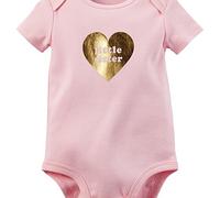 Carters Baby Girls Little Sister Bodysuit Pink 18M by Carter's