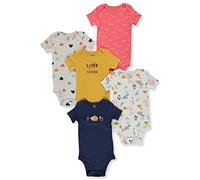 Carter's Baby Infant Loved by Everyone - Pack de 5 mamelucos para beb (6 meses)