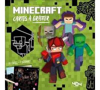 Cartes à gratter Minecraft: Avec 10 cartes et 1 bâtonnet