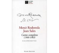 cartes completes (1960-1983) mercè rodoreda-joan sales