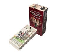 Cartes De Tarot Vintage - De Voyance | 4,72 Pouces Tarot De Collection | Deck De 78 Cartes Divinatoires Romantiques Débutants, De Société Interactif Soirées Mariage