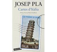 Cartes d'Itàlia: Pròleg de Josep Maria Fonalleras (LABUTXACA)