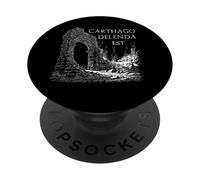 Carthago Delenda EST - Roma contra Cartago PopSockets PopGrip Adhesivo