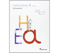 CARTILLA DE LECTURA LETRA A LETRA 1 PRIMARIA