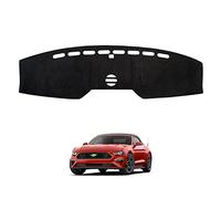 Cartist Dashboard Cover Mat for 2015-2020 2021 2022 Ford Mustang Accessories Dash Cover Flannel Dash Mat Sunshade Glare UV Rays Protector (Not Fit Mach-e)