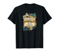 Cartography Is My Cardio Funny Map Lover Geographer Camiseta