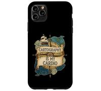 Cartography Is My Cardio Funny Map Lover Geographer Carcasa para iPhone 11 Pro MAX