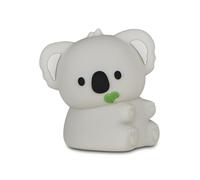 Cartomania Lámpara Moldeada con Sonidos Koala, lámpara de luz Nocturna, Gris, 7 Colores Diferentes, 3 Sonidos relajantes de Fondo, Silicona Mordbido, para niños y Adolescentes, Idea de Regalo