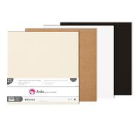 Cartón Blanco A Dos Caras 12X12" "1.5 mm" Fsc Anita