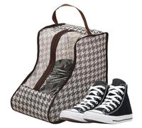 Cartón de zapatos de viaje - Intercambio de alto con cremallera, bolsa de calzado plegable | Presentación de calzado para equipaje transpirable, portador de zapatos resistentes a la humedad, Estilo