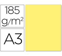 Carton Guarro A3 Amarillo 185 Gr (50 Hojas)