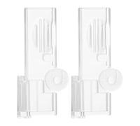 Carton Milk Clip, Leakproof Sealing Tool, 2 Piece Rotating Clamp, 180 Degree Lock Design, Storage Aid for Refrigerator, Pantry, Dorm, Apartment, Home Use, 2.95x1.06x0.51 Inches