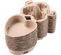 CartóN Para Huevos Con Forma De CorazóN 30 Uds. De cartones de huevos en forma corazón, pulpa papel for con cuerda yute, soporte bonito for contenedor almacenamiento cesta
