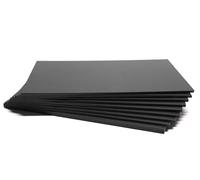 Cartón Pluma 50x70 5 MM Negro Pack 20 Unidades Panel Ligero Para Maquetas Manualidades Rotulación Diseño Escolar Cartelería Exposiciones Proyectos Creativos Presentaciones