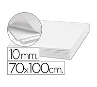 Carton Pluma Liderpapel Blanco Adhesivo 1 Cara 70X100Cm Espesor 10 Mm