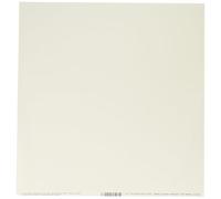 Cartoncini Bazzill 12 "X 12"-Cream Puff/incrociato, 30.5 X 30.5 cm, Pack de 25