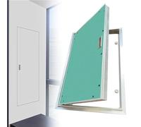 cartongesso botola Panel De Acceso De Metal Empotrado, Puerta Oculta Con Orificio De Pared Que Se Puede Pintar Para Caja Eléctrica/edificio De Oficinas(80 x 90cm/32 X 36in)