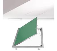 cartongesso botola Trampilla De Inspección Con Marco De Aluminio, Panel De Acceso Al Techo Que Se Puede Pintar Para Centro Comercial/caja Eléctrica(35 x 50cm/14 x 20in)