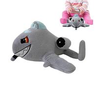 Cartoon Airplane Doll, Compact Table Ornament, 25x15cm Stuffed Pillow with Soft Plush Filling, Ergonomic Fabric Construction, Decorative Toy with Cute Design, Compact Gift for Boys and Girls