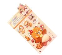 Cartoon Animal 3D Decals - Puffy Soft Belly Scrapbook Sticker Pack, Fun Decorative Craft Embellishment Supplies for Creative Projects | Children Grownups Classroom Prize Laptop Skateboard Journal Comp